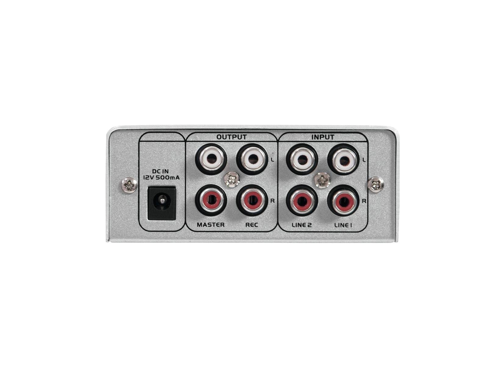 OMNITRONIC GNOME-202 Mini-Mixer silber OMNITRONIC GNOME-202 Mini-Mixer silber