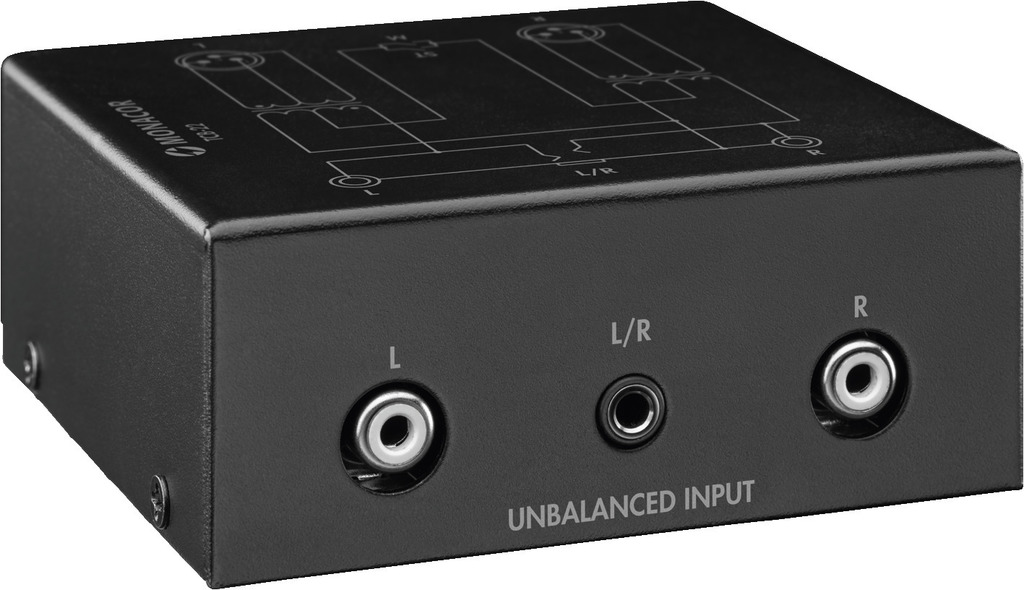MONACOR TCB-22 2-Kanal-Audio-Symmetrierer