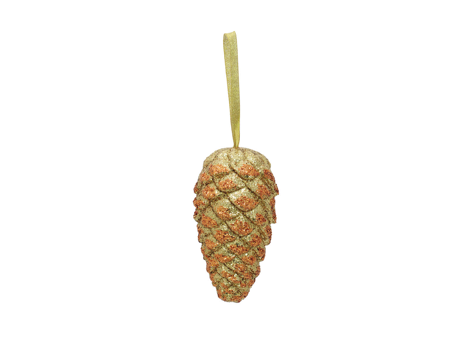 EUROPALMS Tannenzapfenhänger, glitzer, gold, 18cm EUROPALMS Tannenzapfenhänger, glitzer, gold, 18cm