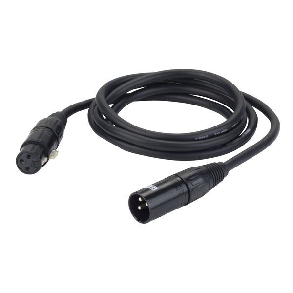 DAP FL09 - DMX/AES-EBU XLR/M 3P to XLR/F 3P 15 m