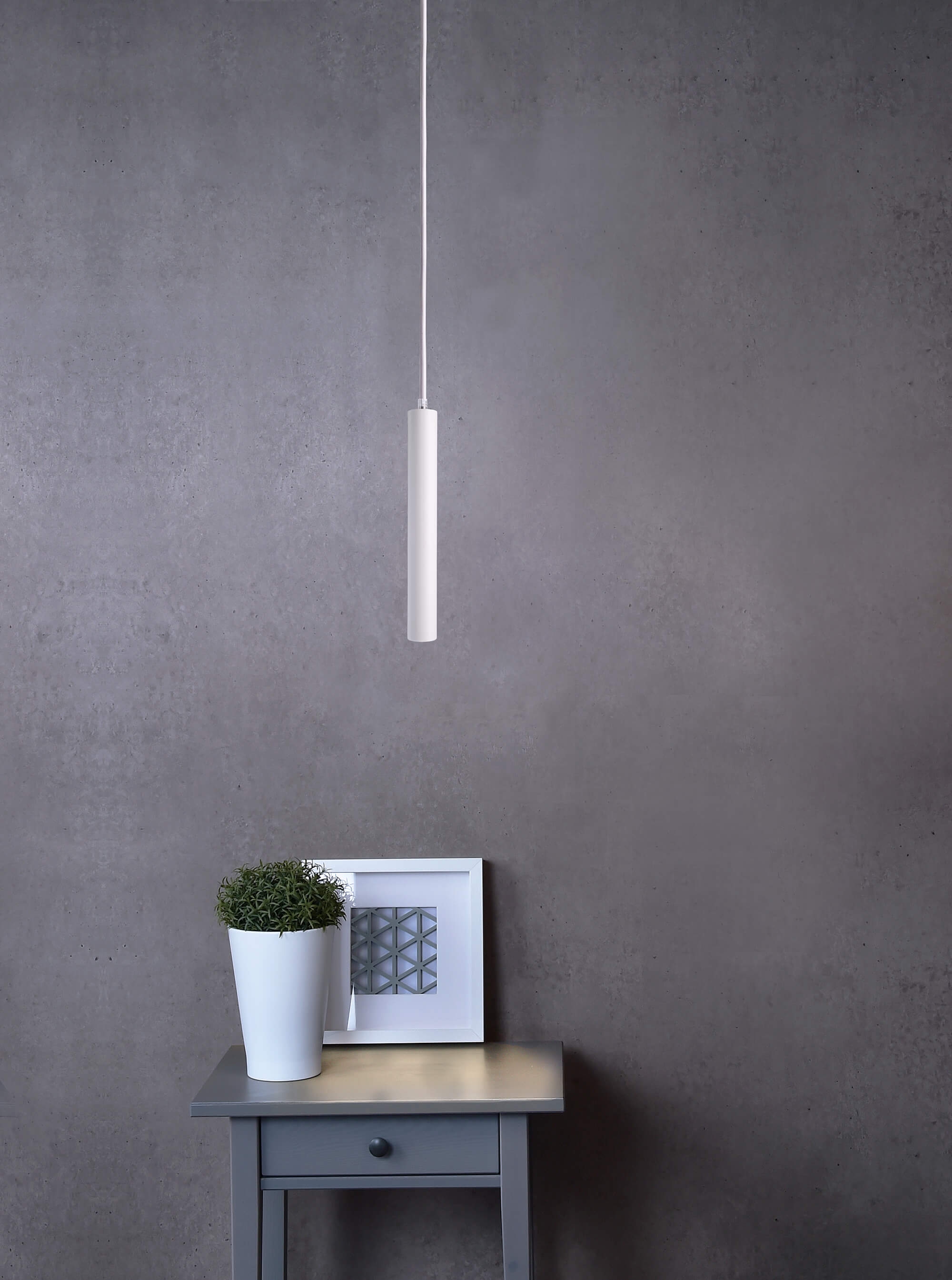 Slim, 5W, DIM, 2700 K, Weiß