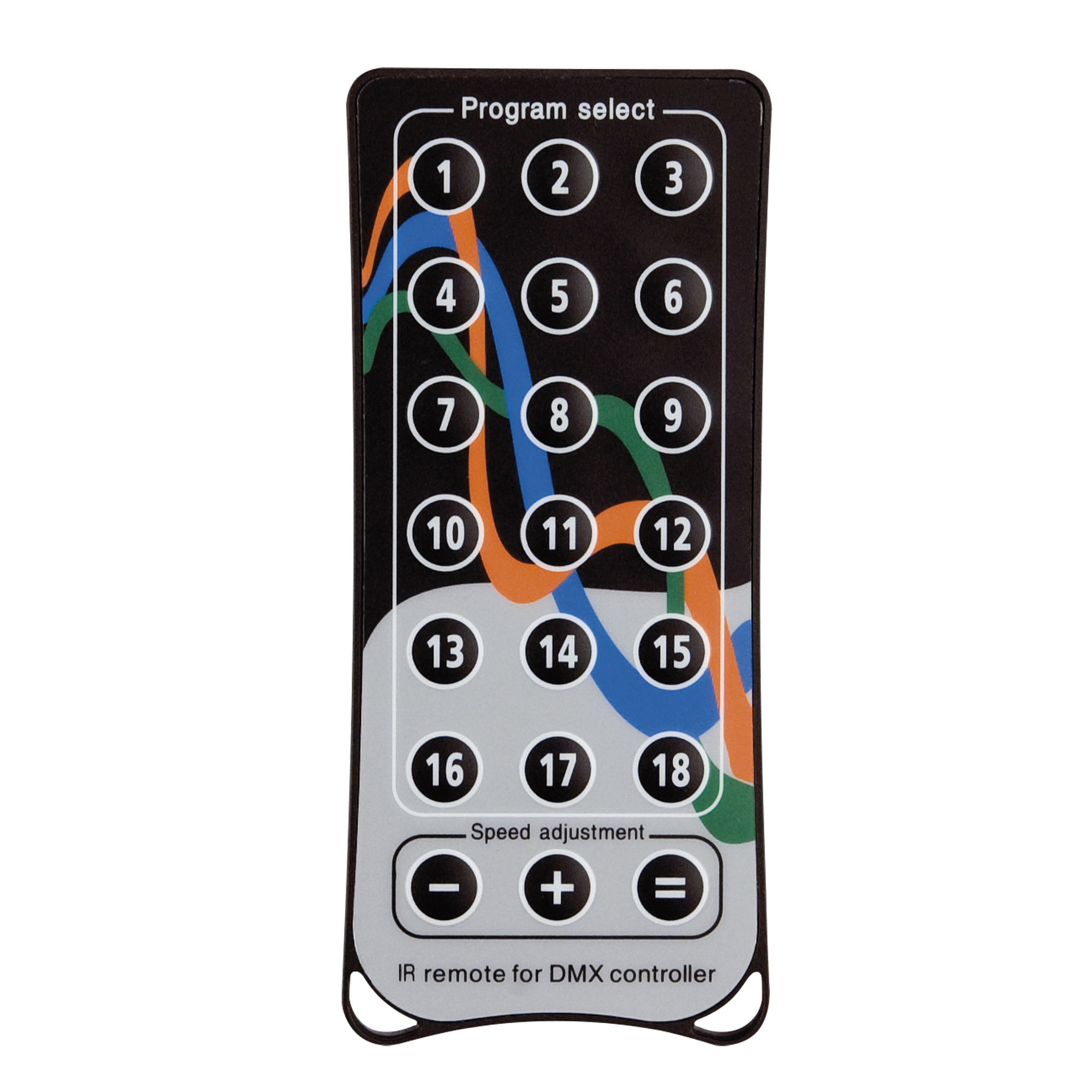 SHOWTEC Quick DMX IR Remote Optional Remote for Rack 1024 Optionale Fernbedienung für Rack 1024 SHOWTEC Quick DMX IR Remote Optional Remote for Rack 1024 Optionale Fernbedienung für Rack 1024