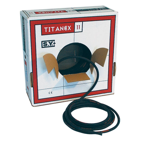 Titanex Titanex Neoprene Cable, Black Mindestbestellung 1 m/5 x 4 mm2