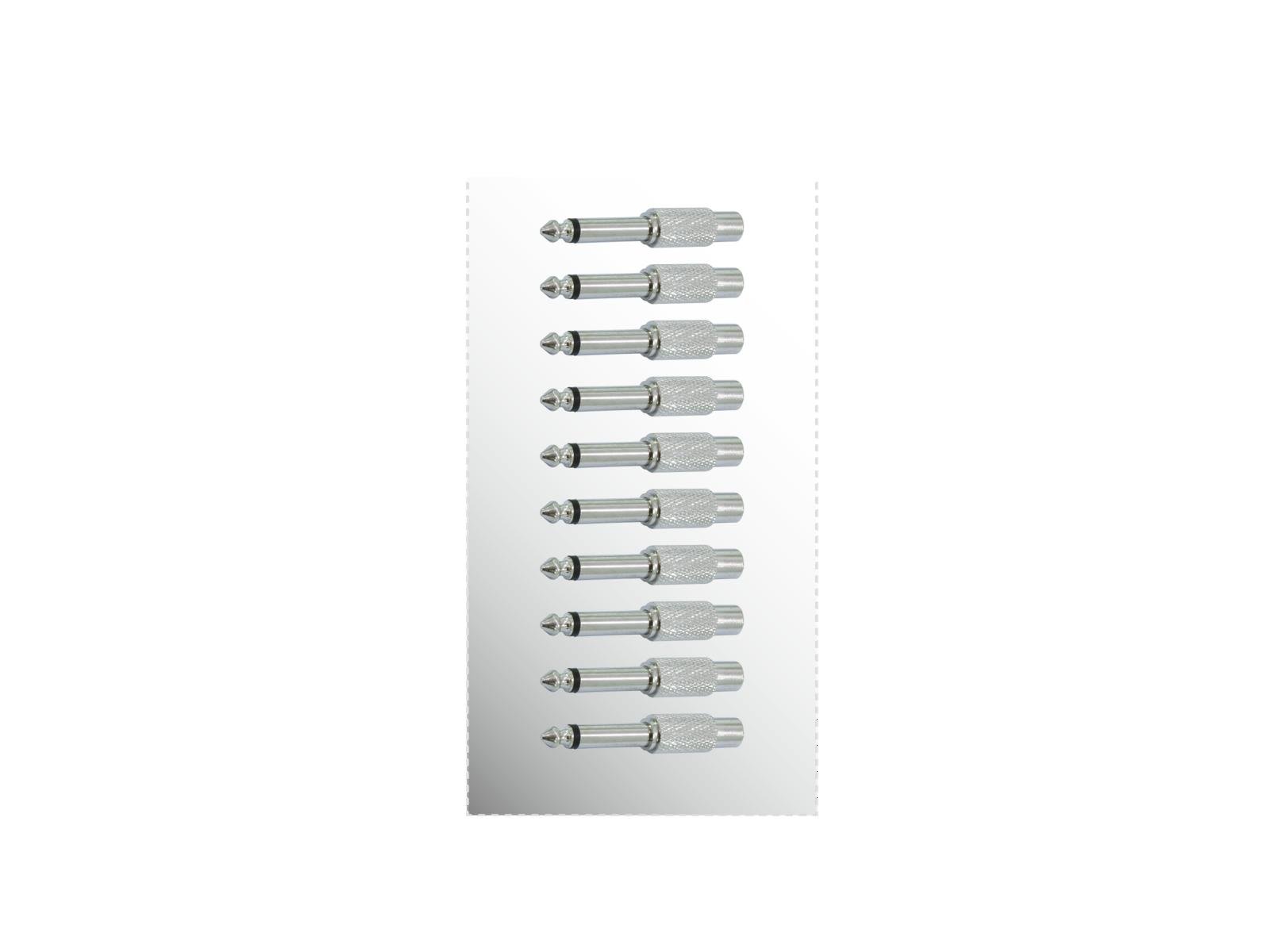 OMNITRONIC Adapter Cinch(F)/Klinke(M) Met 10x OMNITRONIC Adapter Cinch(F)/Klinke(M) Met 10x