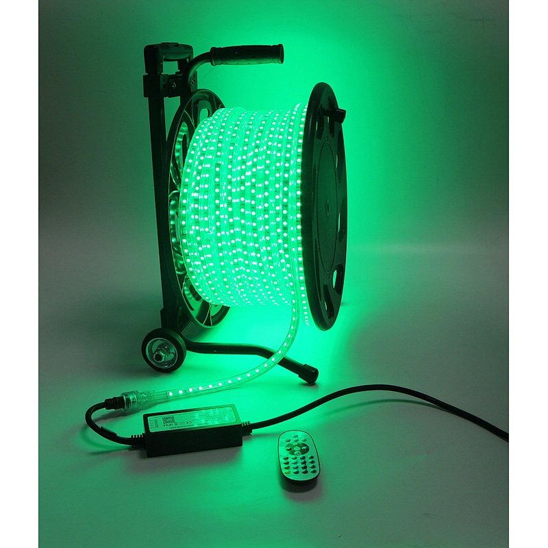 LED Strip Rolle 50m RGB 230V IP65 mit Controller LED Strip Rolle 50m RGB 230V IP65 mit Controller
