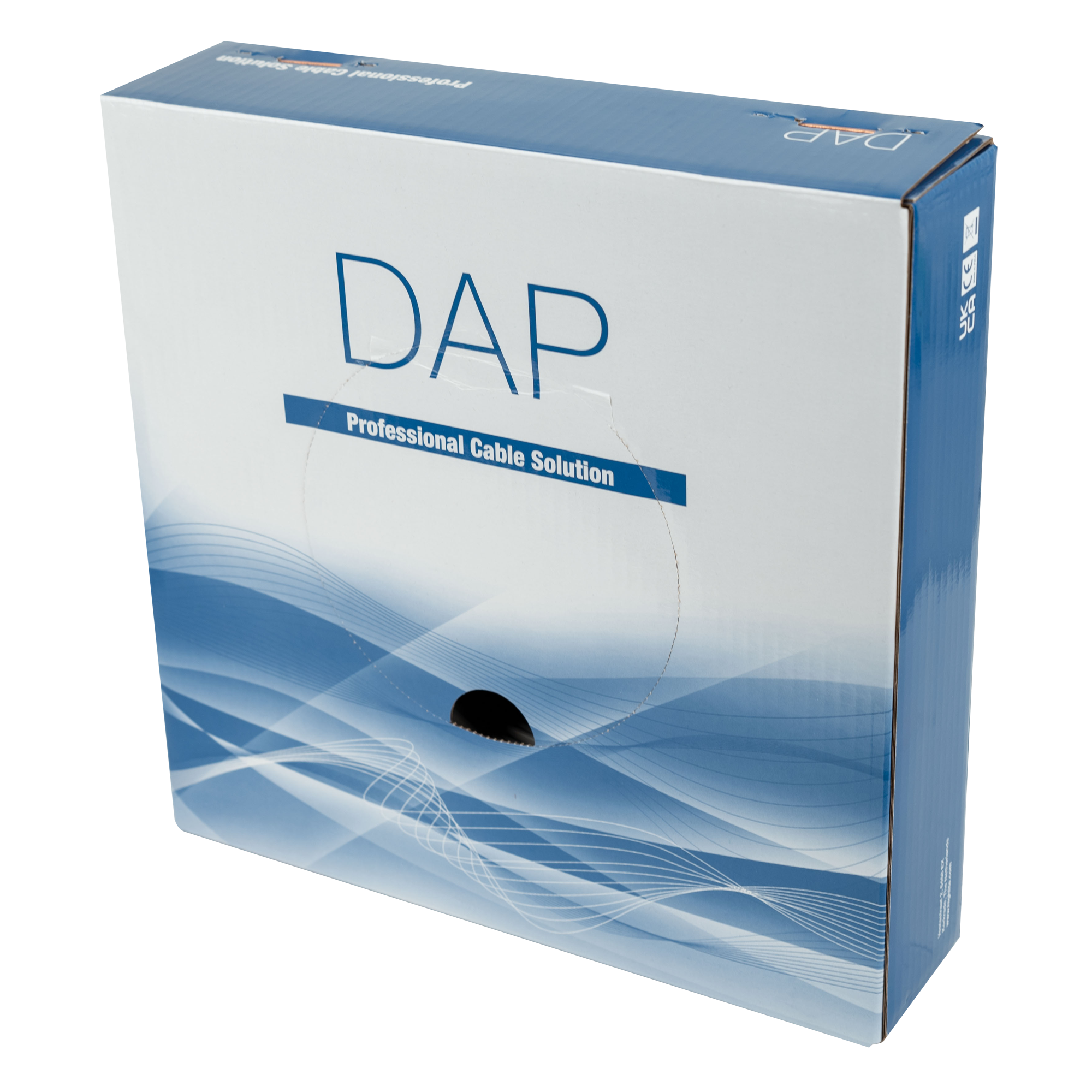 DAP SPC-215-DCA-s2-d0-a3 - CPR Speaker Cable NEN 8012 - 2x 1,5 mm²- 100 m - schwarz