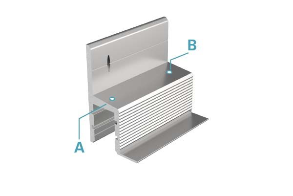 Trockenbau-Profil, Deckenvoute EL-03-10, 3m, Silber
