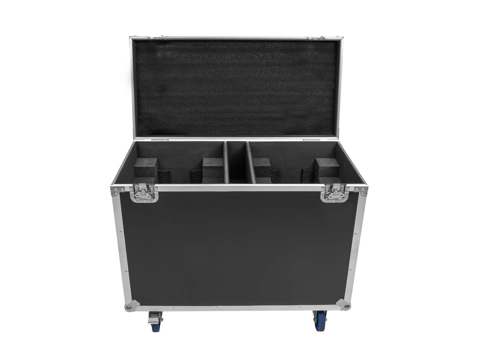 ROADINGER Flightcase 2x IP TMH-H760 mit Rollen ROADINGER Flightcase 2x IP TMH-H760 mit Rollen