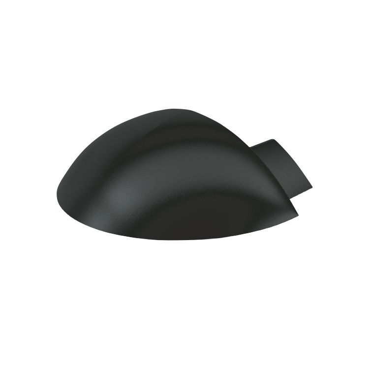Endkappe F-AM-01-10 Set 2 Stk, Schwarz