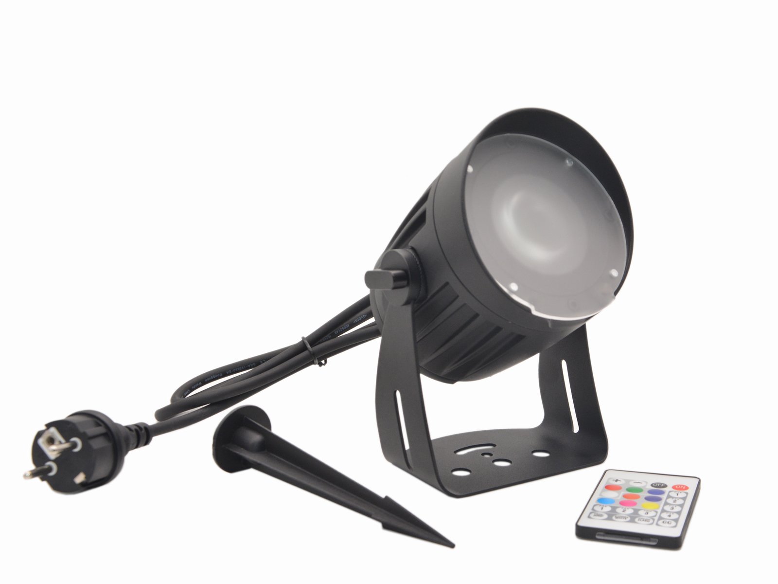 EUROLITE LED Outdoor Spot 15W RGBW QuickDMX mit Erdspieß EUROLITE LED Outdoor Spot 15W RGBW QuickDMX mit Erdspieß
