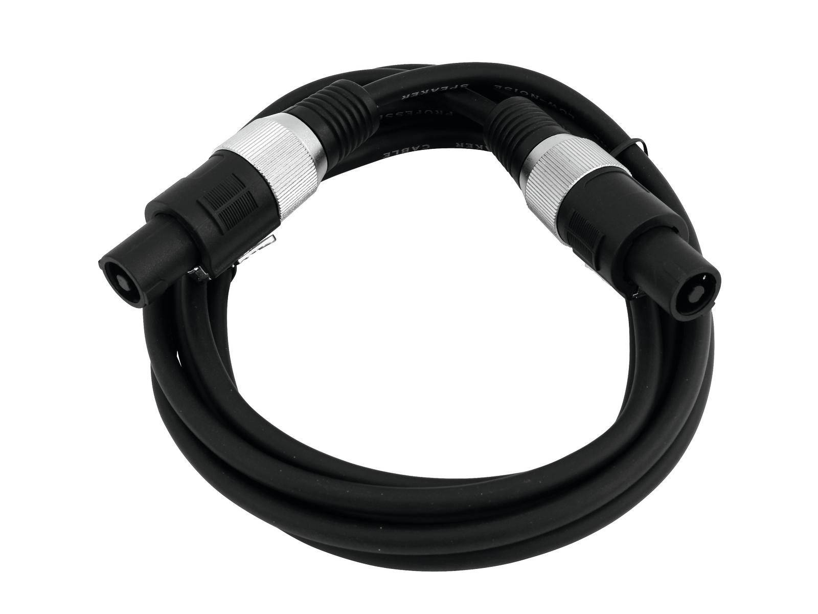 OMNITRONIC Lautsprecherkabel Speaker 2x2,5 1,5m sw OMNITRONIC Lautsprecherkabel Speaker 2x2,5 1,5m sw