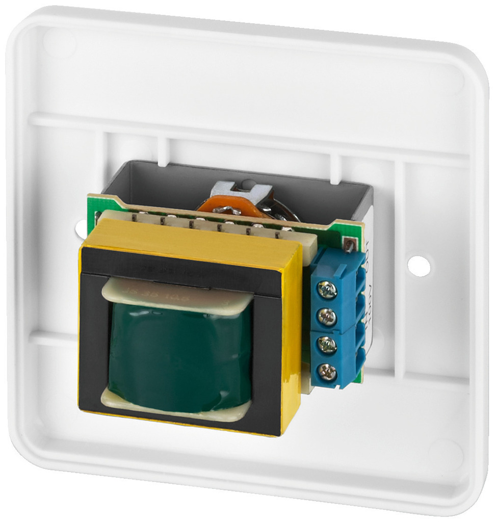 MONACOR ATT-212/WS ELA-Einbau-Lautstärkesteller, 12 W