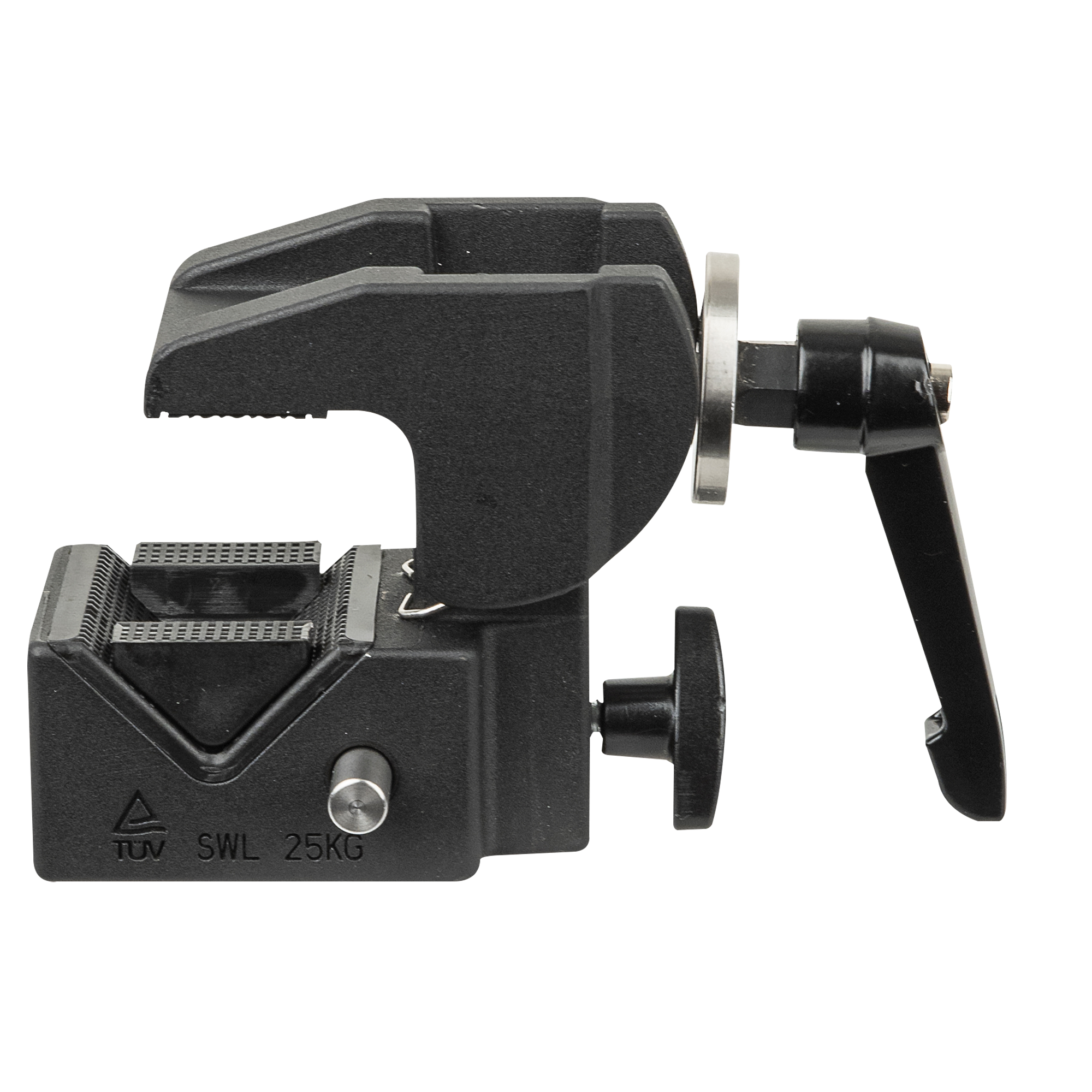 Showgear 10-55 mm Multigrip Clamp Zulässige Nutzlast: 25 kg -schwarz - TÜV