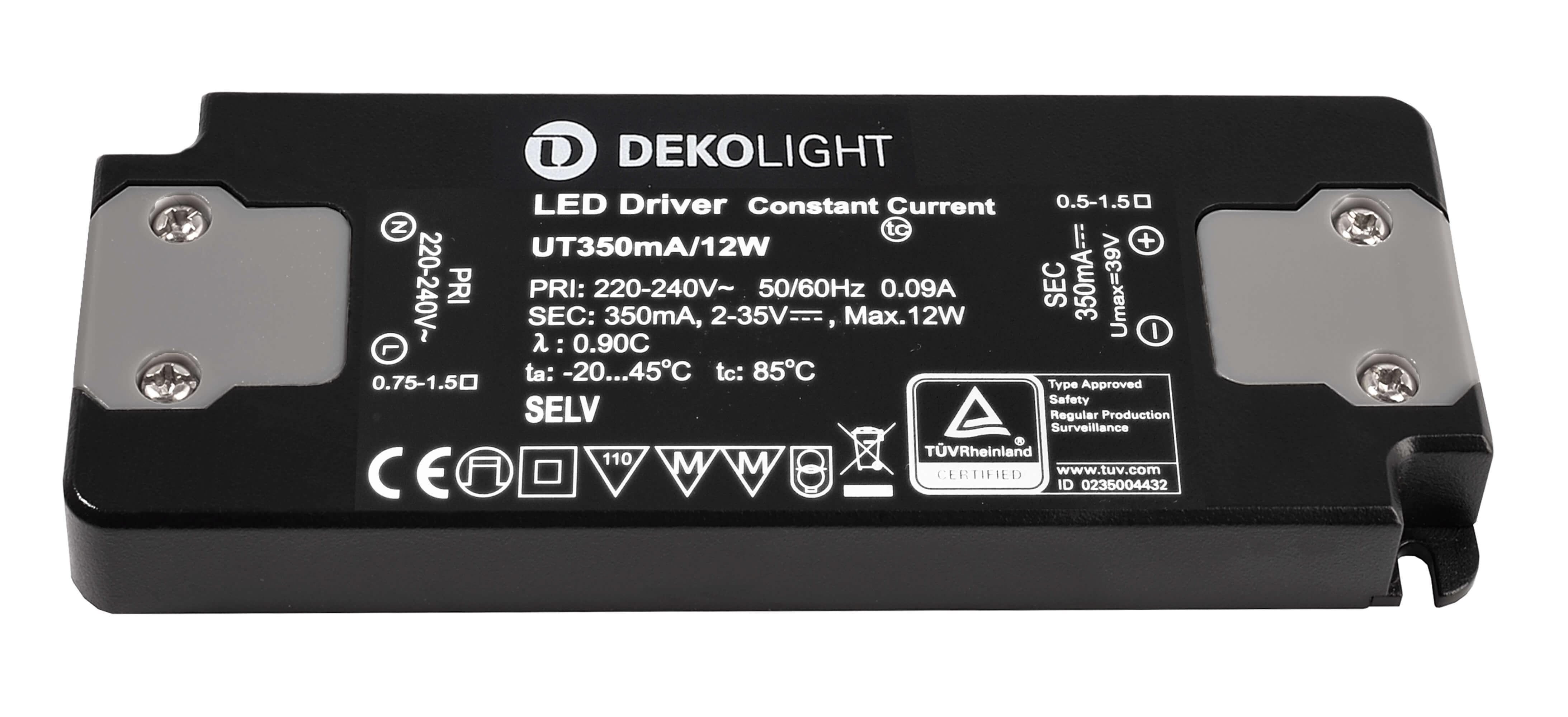 FLAT, CC, UT350mA/12W