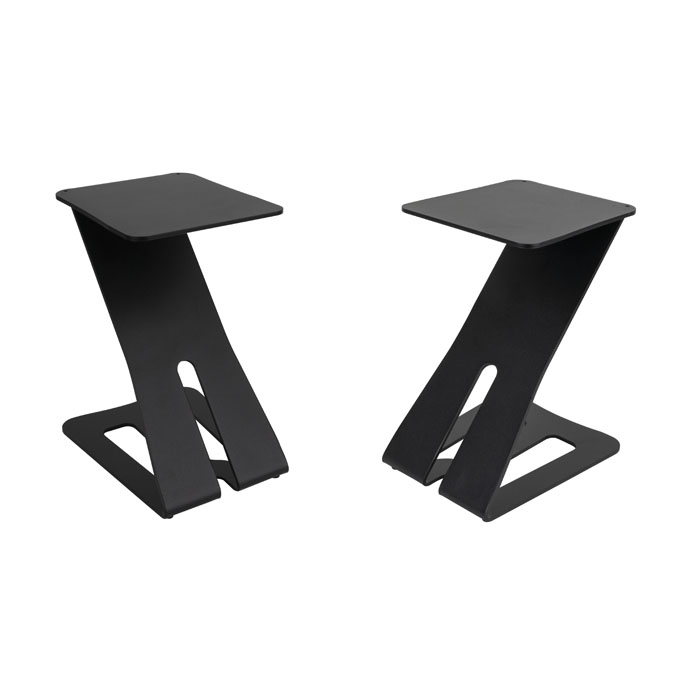 Showgear Table Monitor Z-Stand Zwei Tischständer für Studiomonitore - schwarz