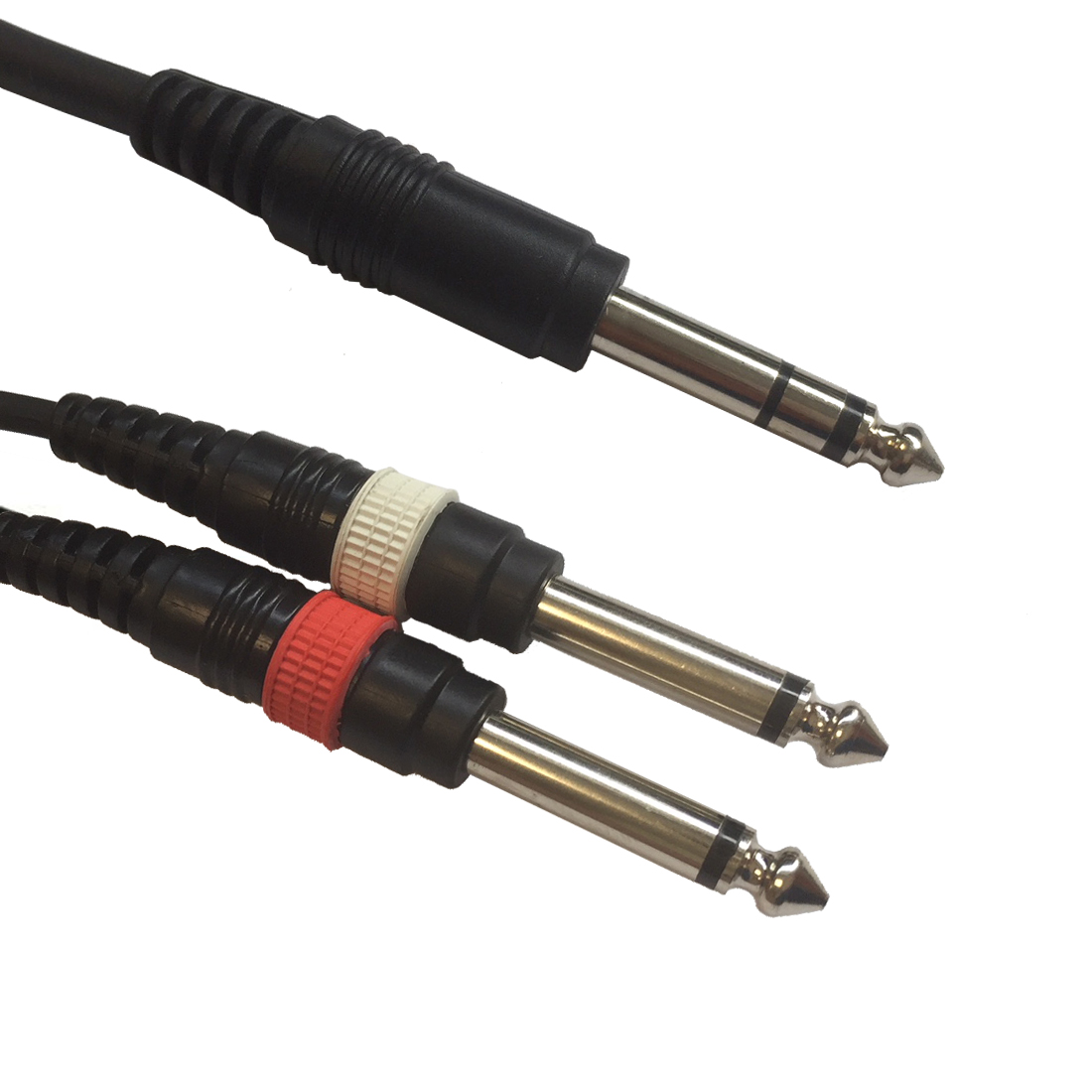 Accu Cable AC-J6S-2J6M/3 Jack 6,3mm stereo/2x Jack