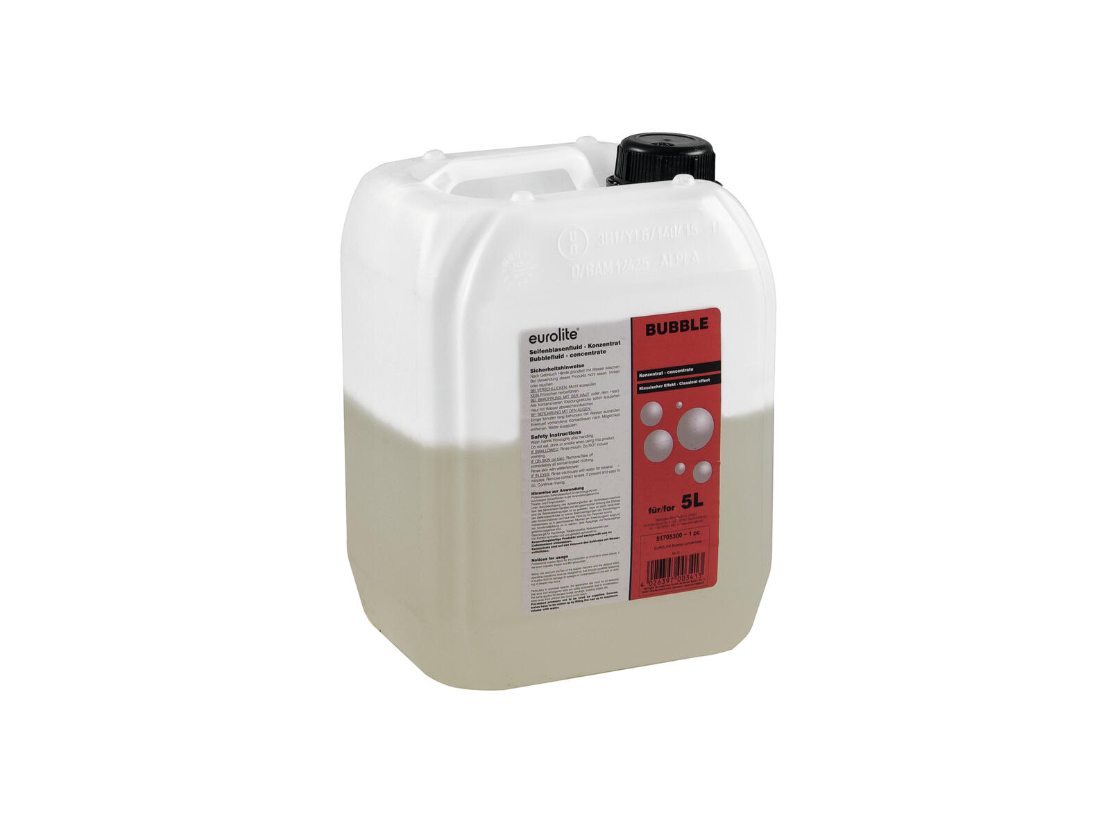 EUROLITE Seifenblasenkonzentrat für 5l EUROLITE Seifenblasenkonzentrat für 5l