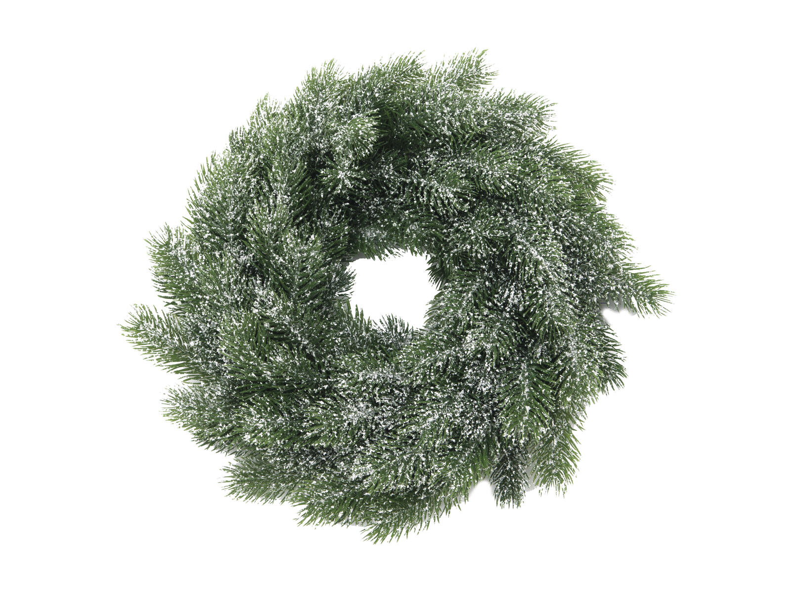 EUROPALMS Tannen-Kranz, beschneit, PE, 45cm EUROPALMS Tannen-Kranz, beschneit, PE, 45cm
