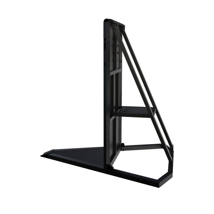 Crash Barrier - Ecke 45° negativ BLACK Crash Barrier - Ecke 45° negativ BLACK