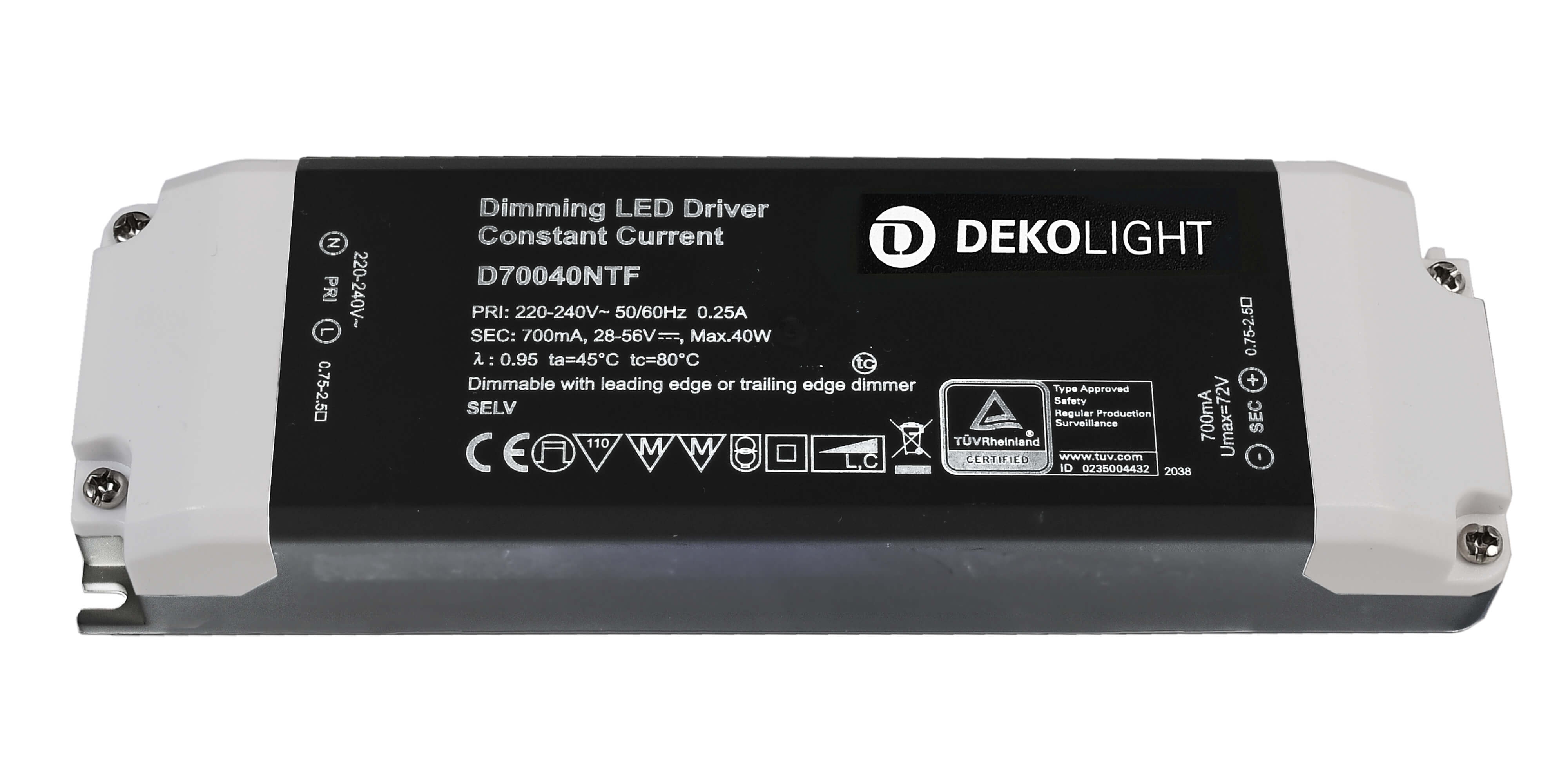 BASIC, DIM, CC, D70040NTF/40W