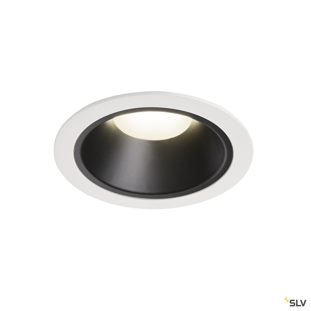 NUMINOS DL XL, Indoor LED Deckeneinbauleuchte weiß/schwarz 4000K 40°