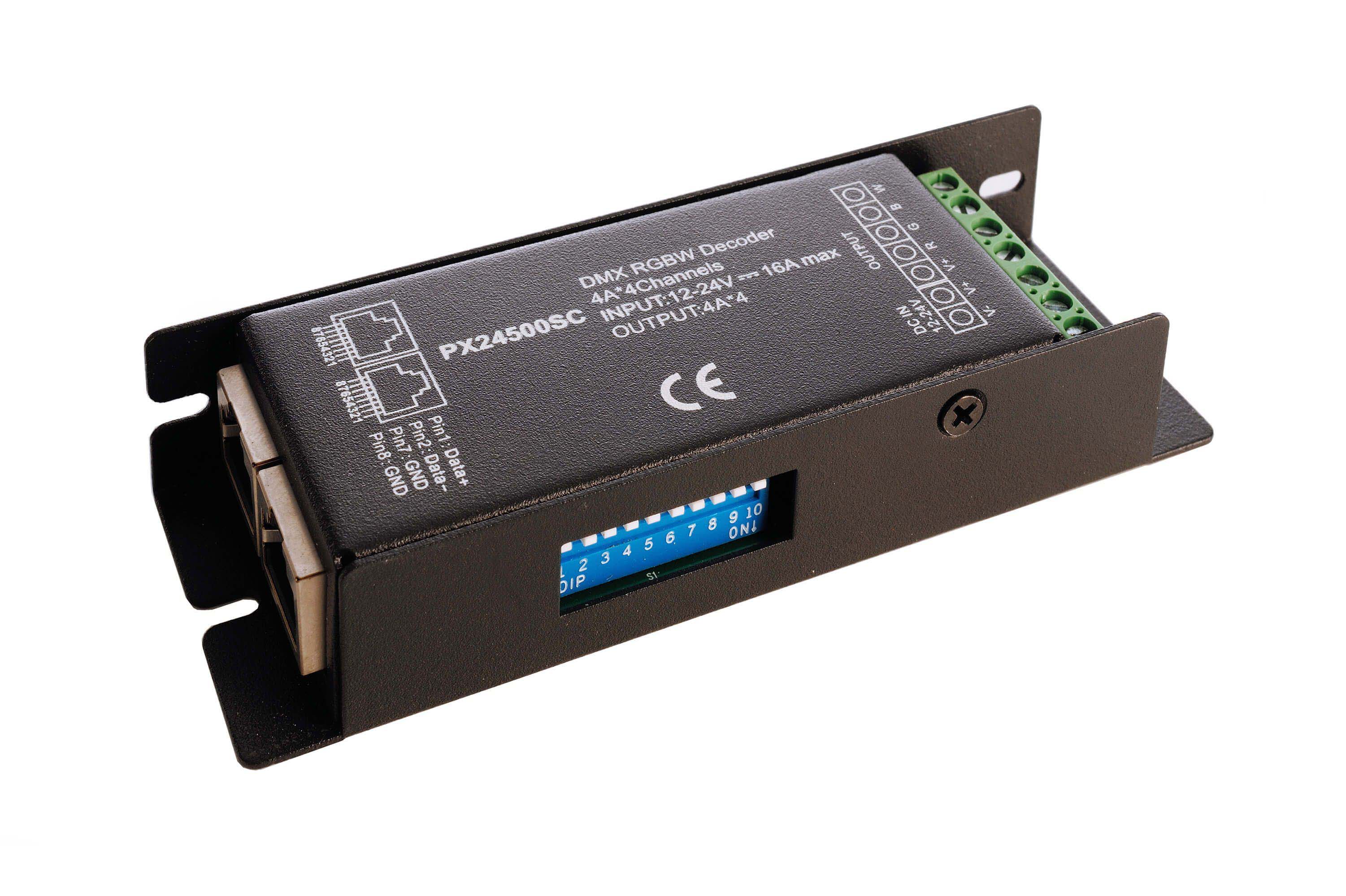 LED Dimmer R-DMX 3+1 Kanal / 12-24V LED Dimmer R-DMX 3+1 Kanal / 12-24V