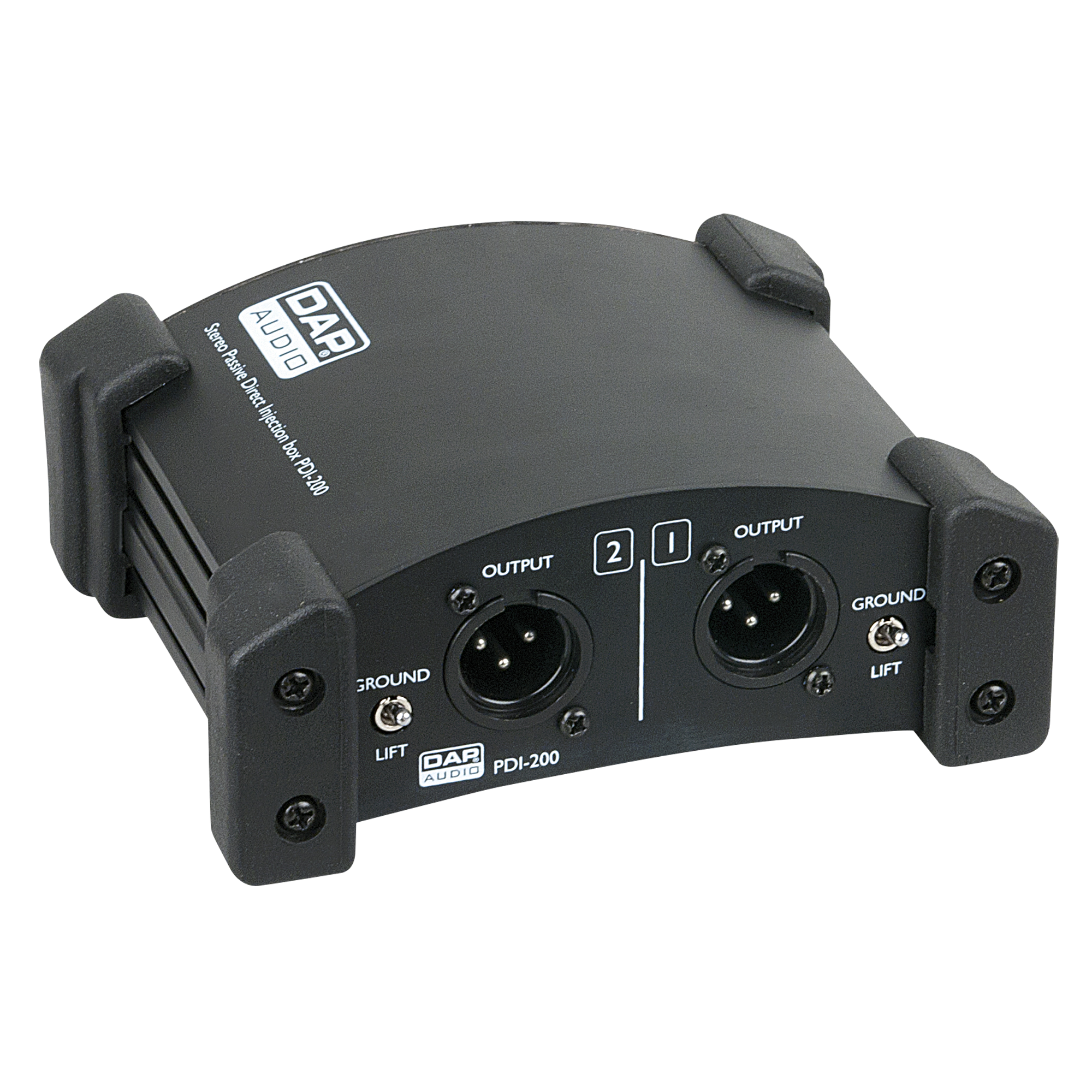 DAP PDI-200 Stereo passive DI box Passive Stereo-DI-Box DAP PDI-200 Stereo passive DI box Passive Stereo-DI-Box