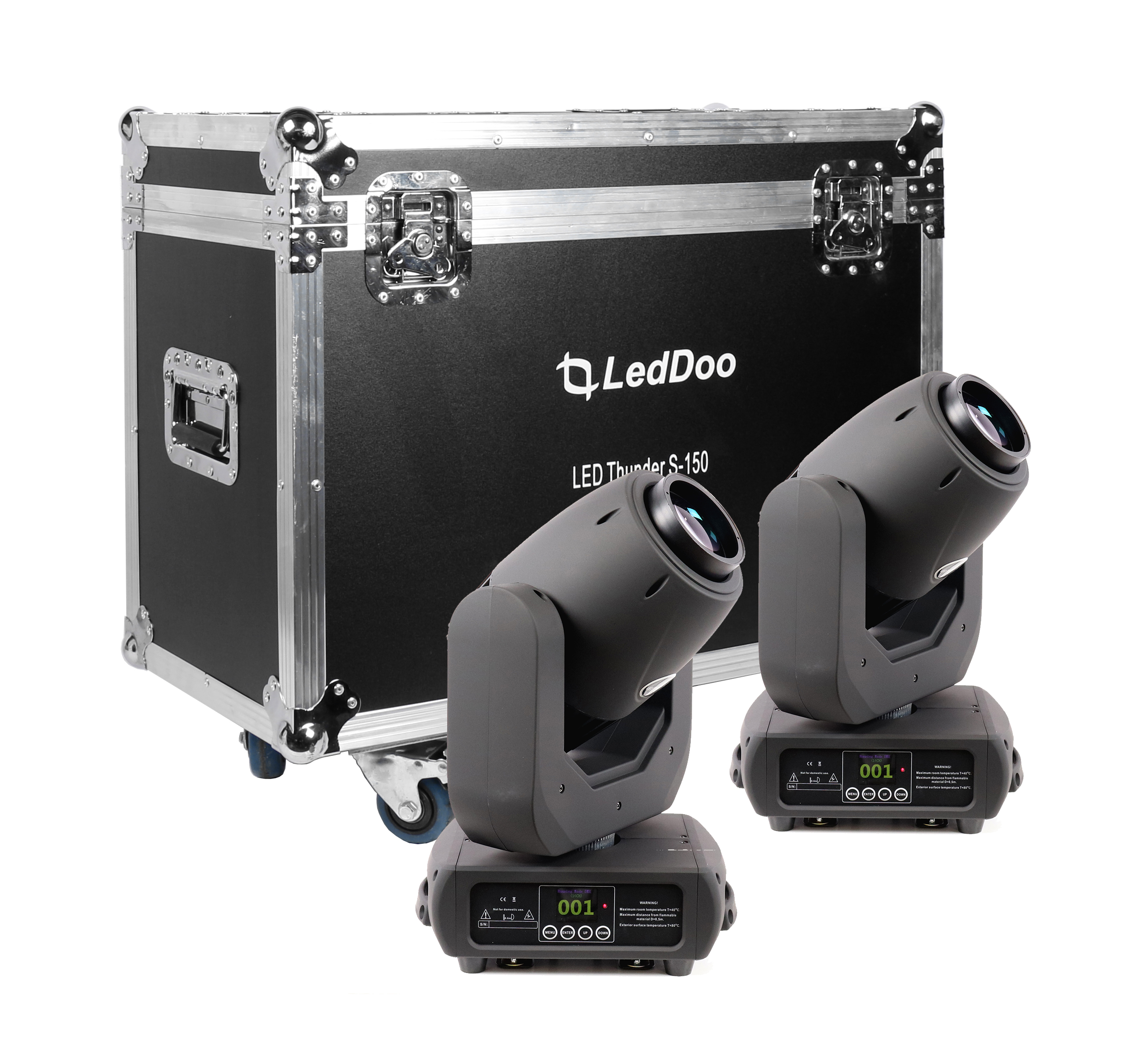 LED Thunder B-150 LED 150W  Tourpack 2 inkl. Flight Case