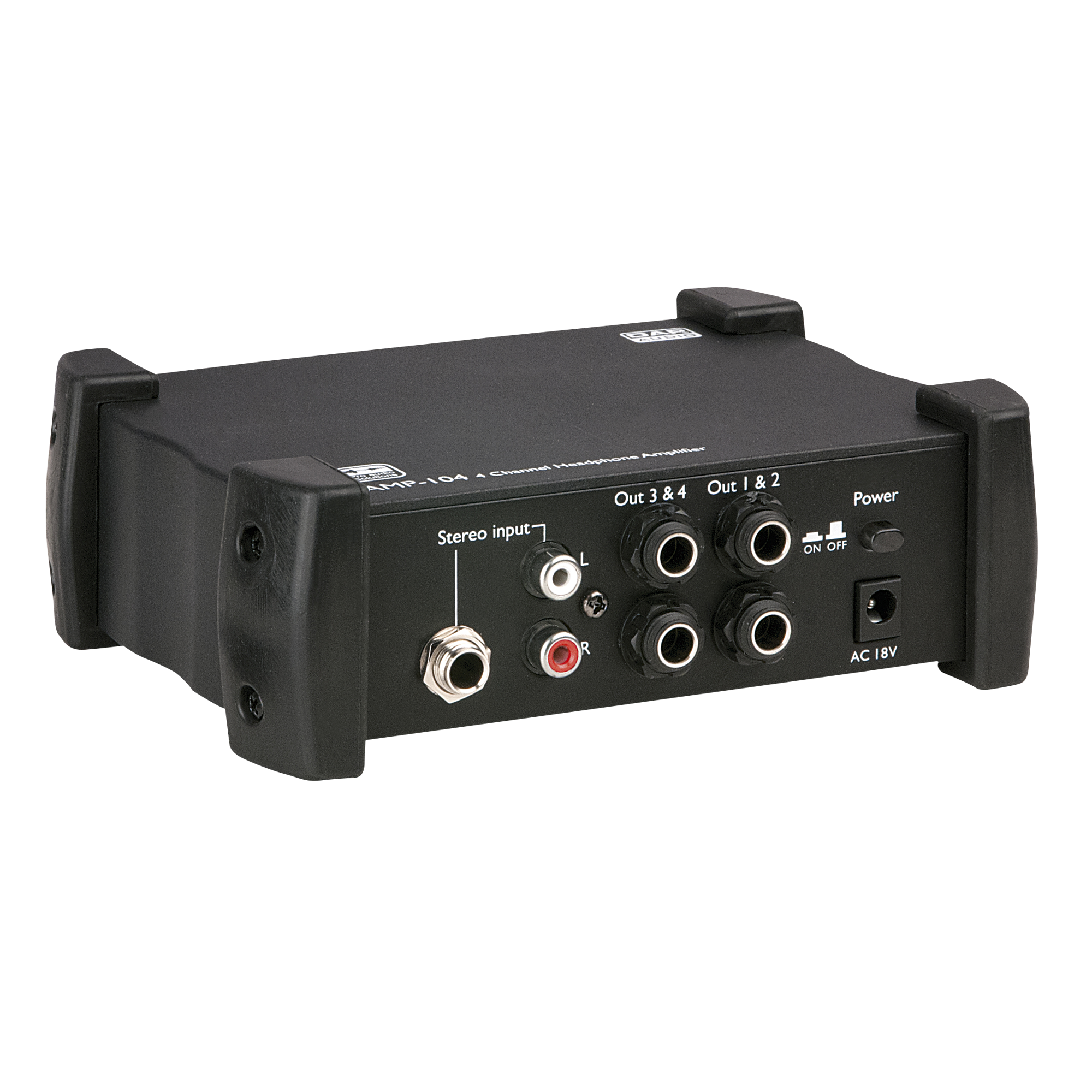 DAP AMP-104 4-channel headphone amplifier 4-Kanal-Kopfhörerverstärker