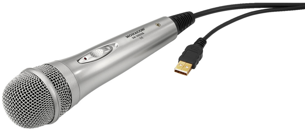 MONACOR DM-500USB USB-Mikrofon