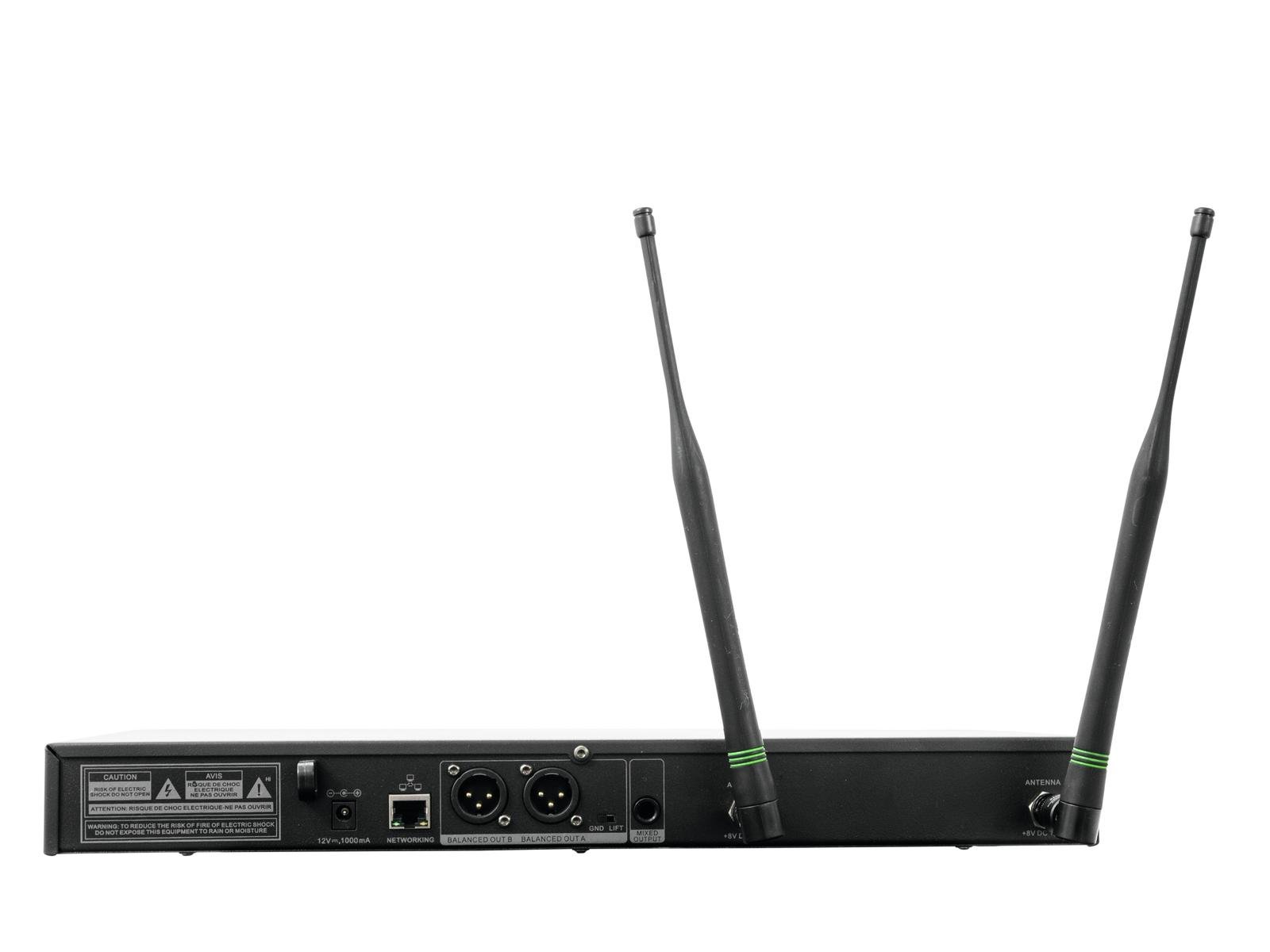 RELACART UR-260D 2-Kanal-UHF-Empfänger 823-832 + 863-865 MHz RELACART UR-260D 2-Kanal-UHF-Empfänger 823-832 + 863-865 MHz