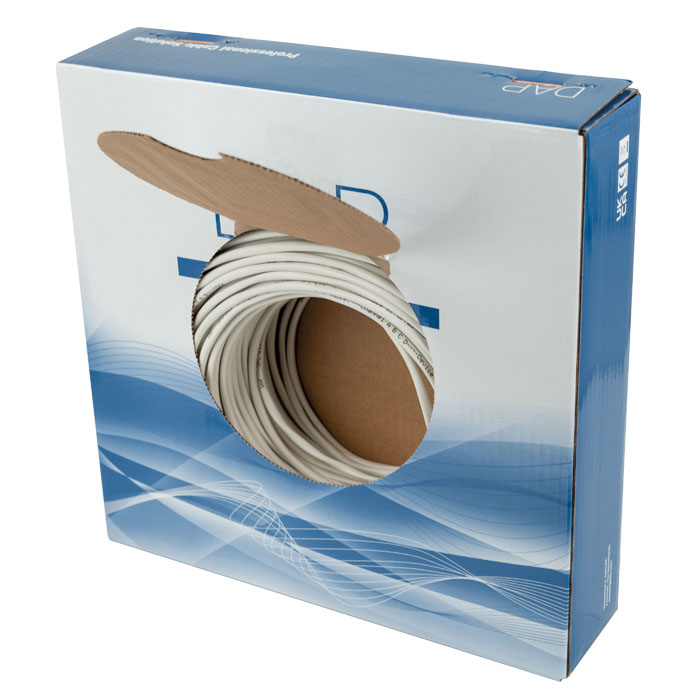 DAP SPC-225-DCA-s2-d0-a3 - CPR Speaker Cable EN 50575 - 2x 2,5 mm²- 100 m - weiß DAP SPC-225-DCA-s2-d0-a3 - CPR Speaker Cable EN 50575 - 2x 2,5 mm²- 100 m - weiß