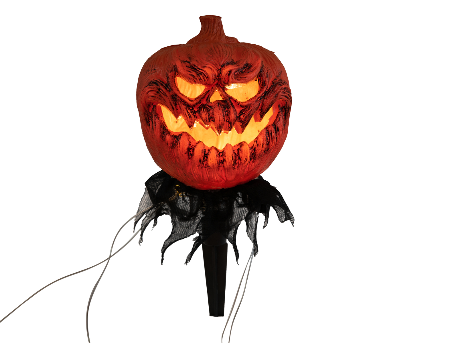 EUROPALMS Halloween Kürbisse mit Erdspieß, 3er-Set, 39cm EUROPALMS Halloween Kürbisse mit Erdspieß, 3er-Set, 39cm