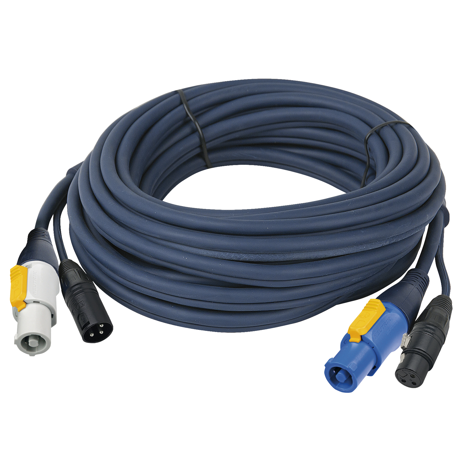 DAP powerCON/XLR M - powerCON/XLR F - DMX / Power 10 m 10 m