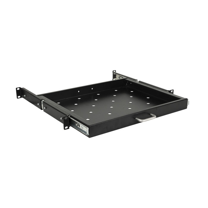 SHOWGEAR 1U Sliding Rack Mount Shelf Für Showgear FSM/FSG/WMF/WMH-Serie SHOWGEAR 1U Sliding Rack Mount Shelf Für Showgear FSM/FSG/WMF/WMH-Serie
