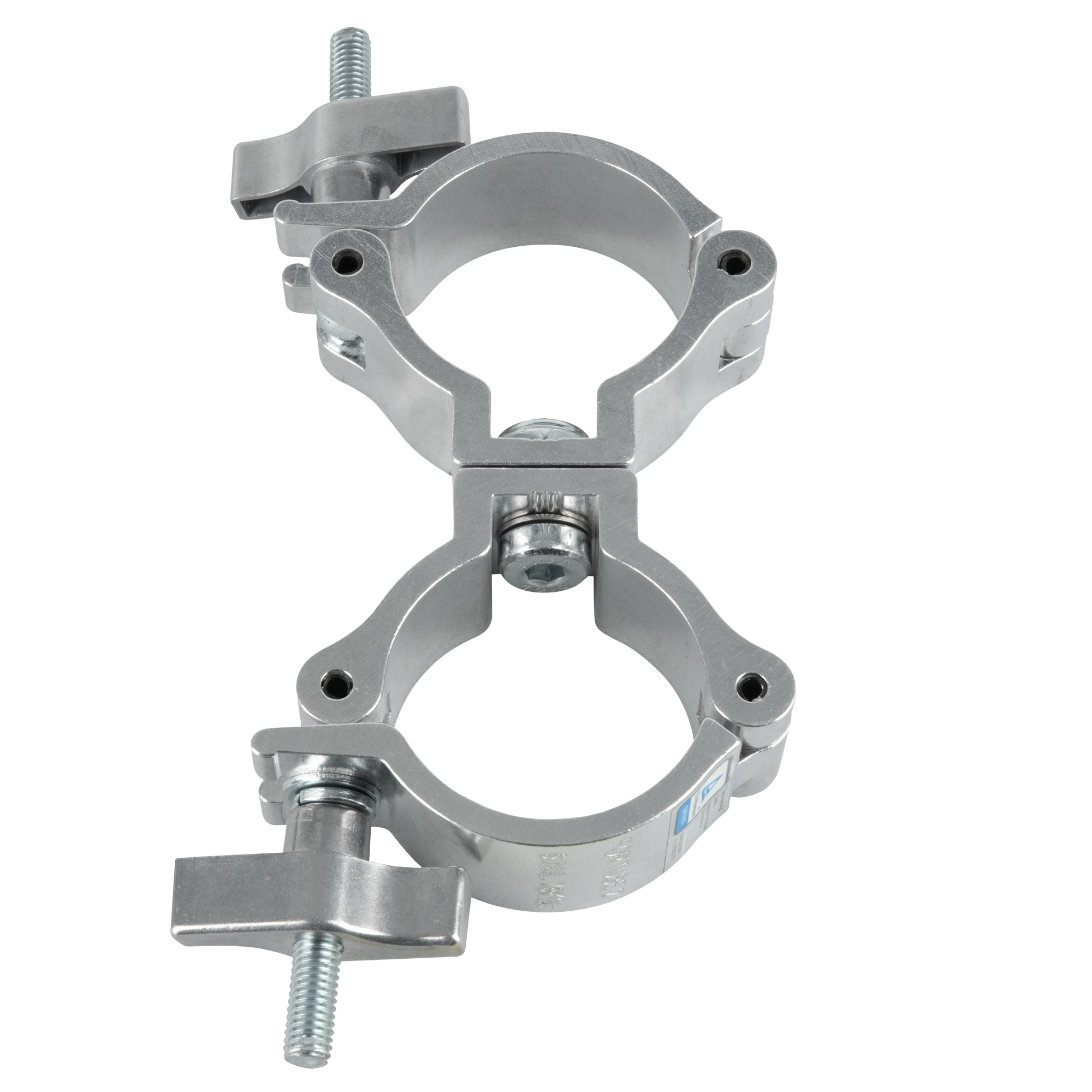 SHOWGEAR Compact Swivel Coupler WLL: 75 kg - aluminium - silver Tragfähigkeit: 75 kg - Aluminium - Silber SHOWGEAR Compact Swivel Coupler WLL: 75 kg - aluminium - silver Tragfähigkeit: 75 kg - Aluminium - Silber
