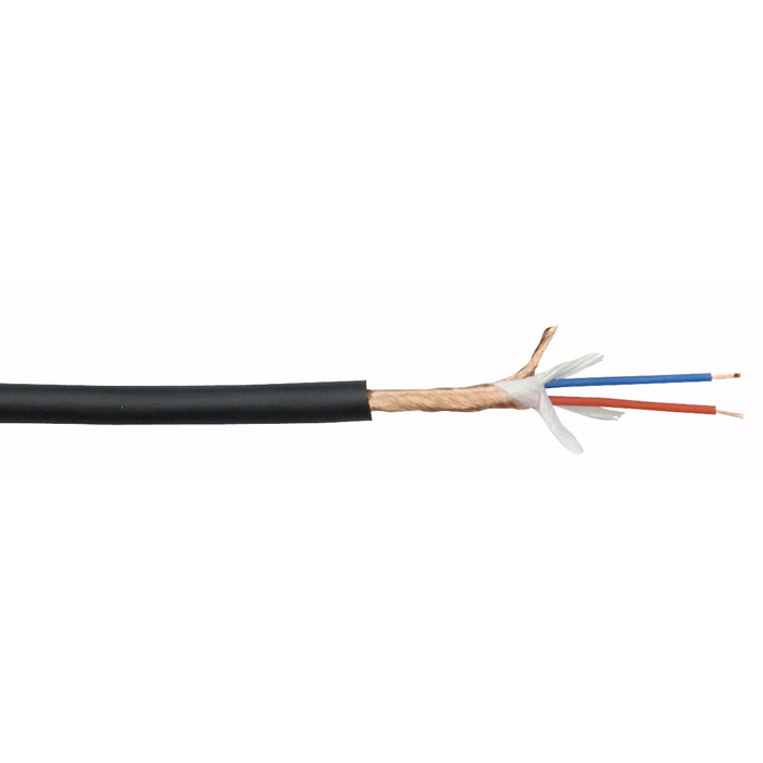 DAP MC-216 Schwarzes Mic/Line-Kabel - 100-m-Rolle DAP MC-216 Schwarzes Mic/Line-Kabel - 100-m-Rolle