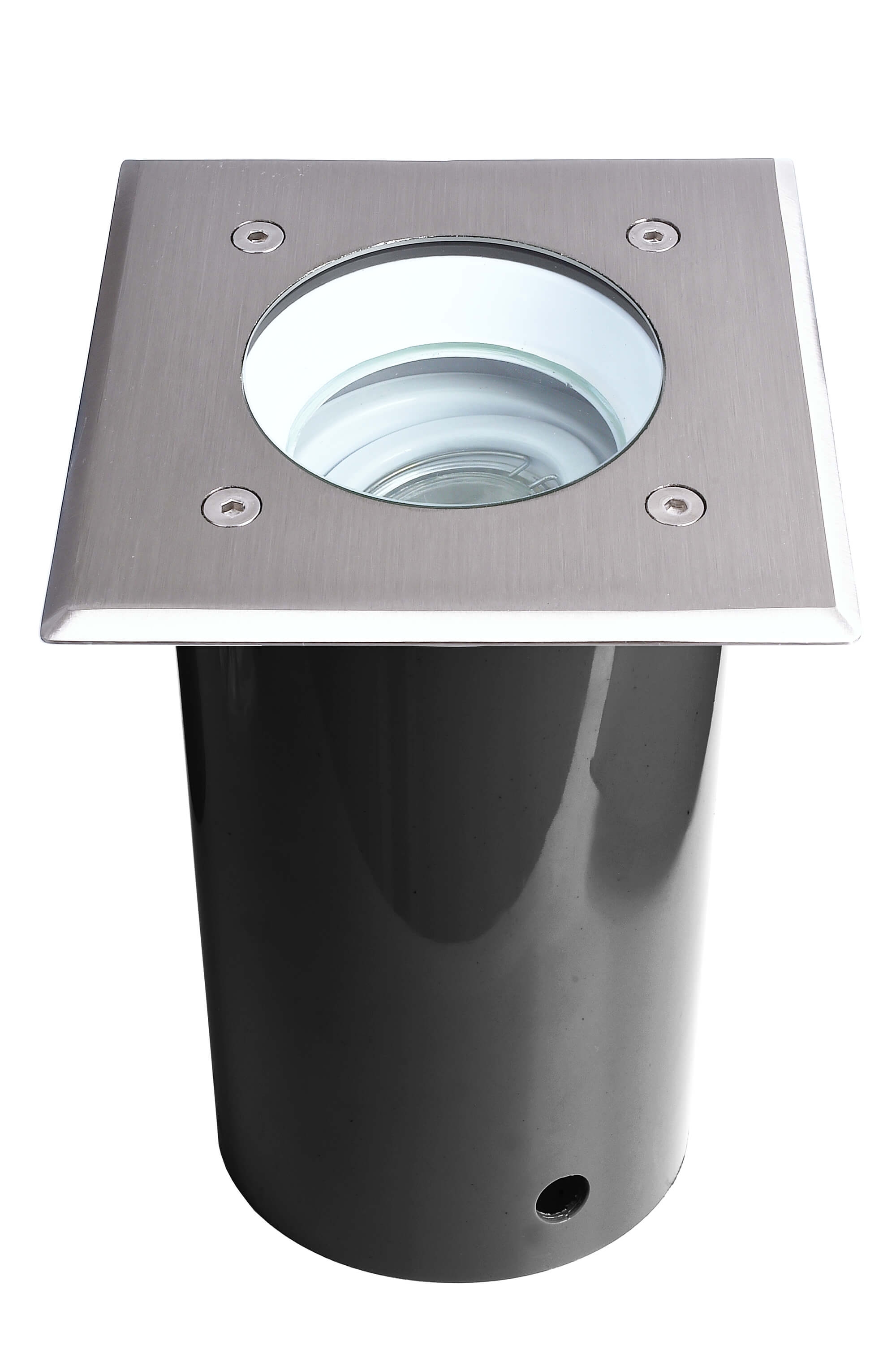 Pavo Square Set, 1x max. 9 W GU10, Silber