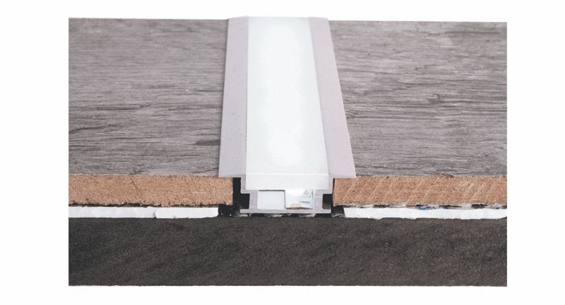 IP-Profil, T-flach ET-05-12, 3m, Silber