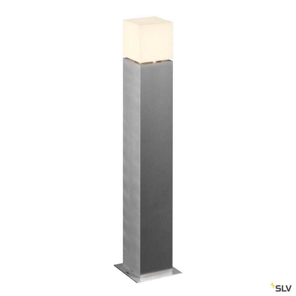 SQUARE POLE 90, E27, Outdoor Stehleuchte, Edelstahl 304, max. 20W, IP44