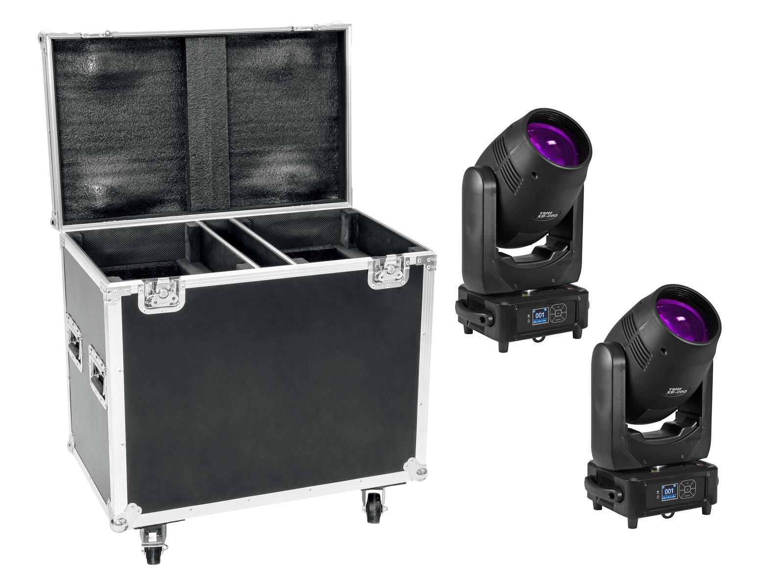 EUROLITE Set 2x TMH XB-280 + Case EUROLITE Set 2x TMH XB-280 + Case
