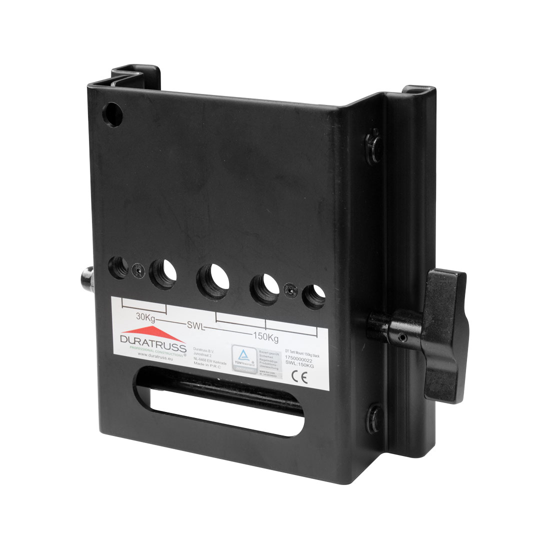 DT Tent Mount 150kg Black
