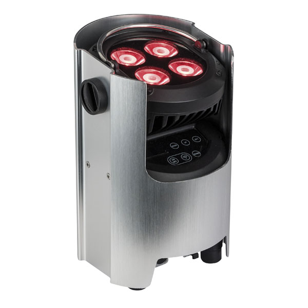 Showtec EventSpot 1600 Q4 4x RGBW - 12 W - gebürstetes Aluminium