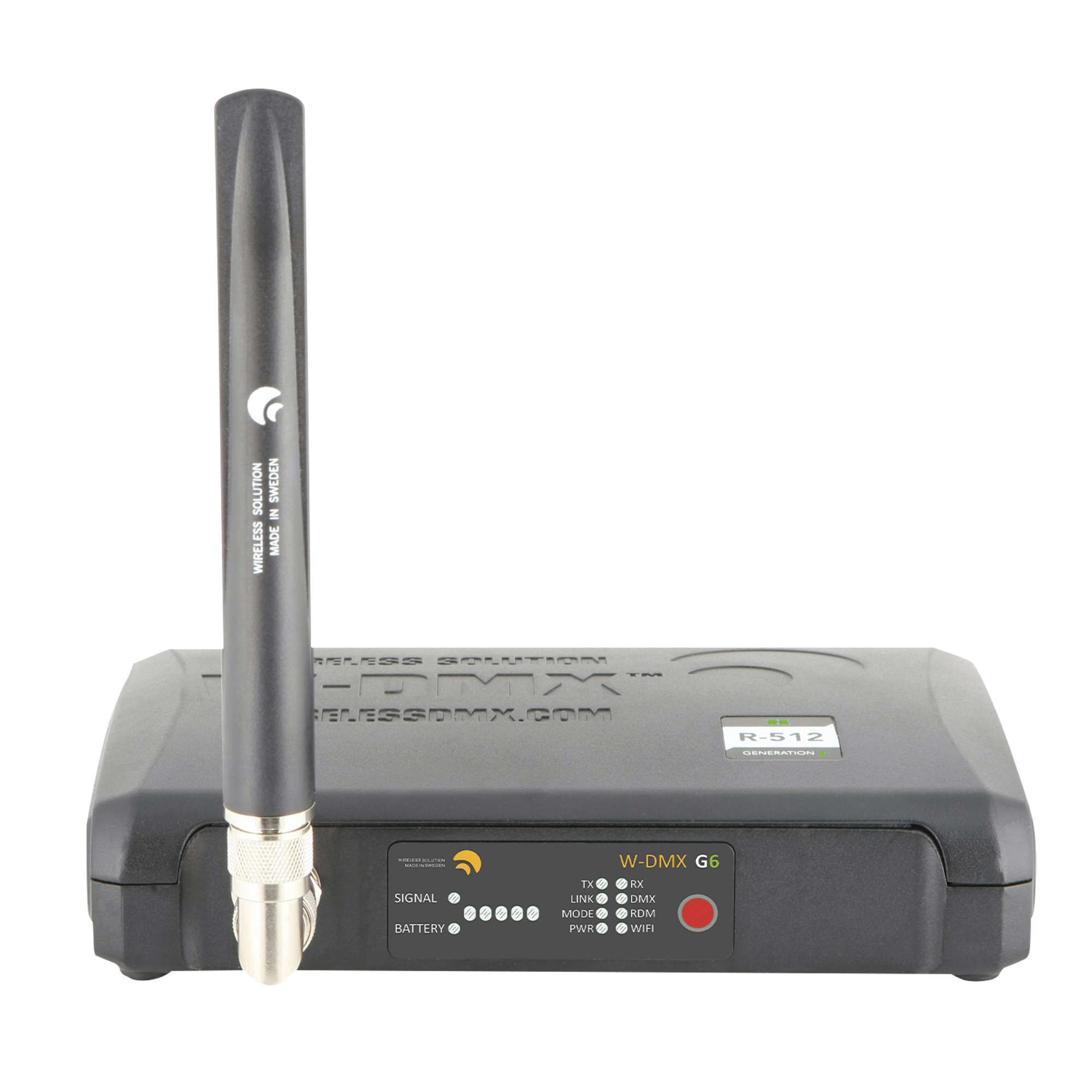 Wireless solution BlackBox R-512 G6 Receiver Drahtloser DMX, ArtNet & Streaming ACN-Empfänger