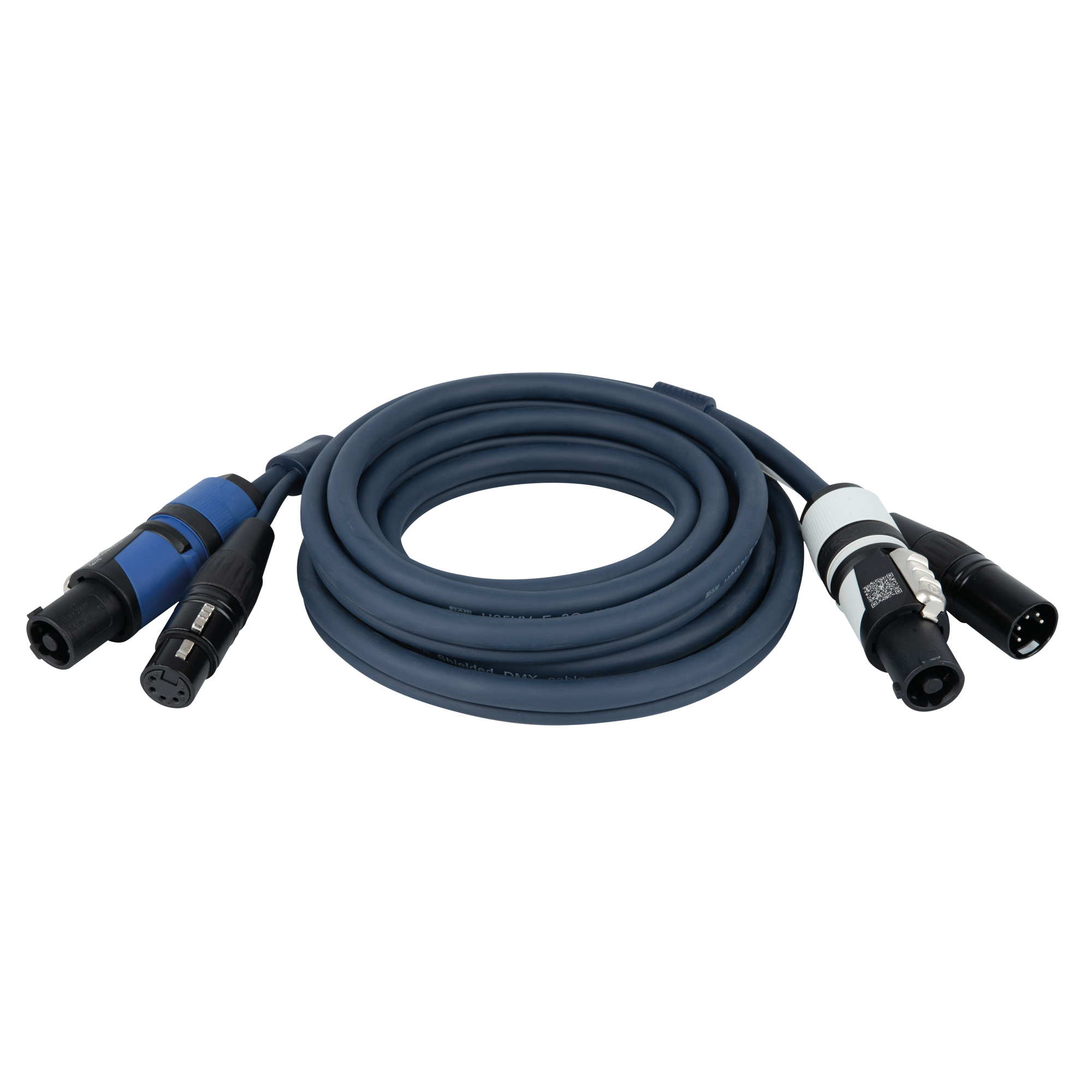 DAP FP18 Hybrid Cable - powerCON & 5-pin XLR - DMX / Power 3 m 3 m