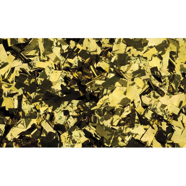 Showgear Show Confetti Metal Gold, rechteckig, 1kg, feuerfest