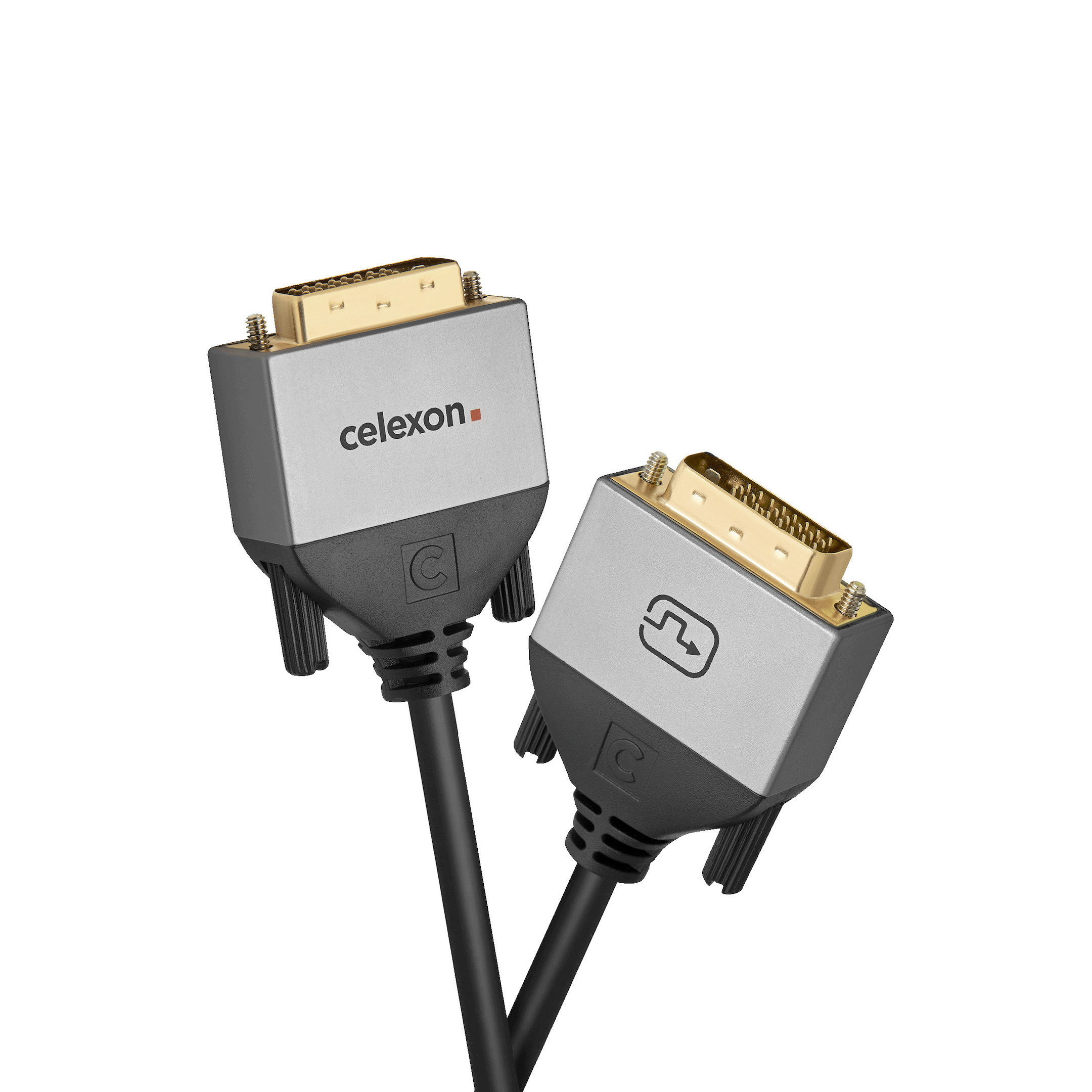 celexon DVI Dual Link Kabel 10,0m - Professional Line celexon DVI Dual Link Kabel 10,0m - Professional Line