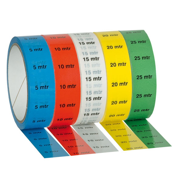 SHOWGEAR Marker / Indicator Tape "15 m" Markierung - weiß SHOWGEAR Marker / Indicator Tape "15 m" Markierung - weiß