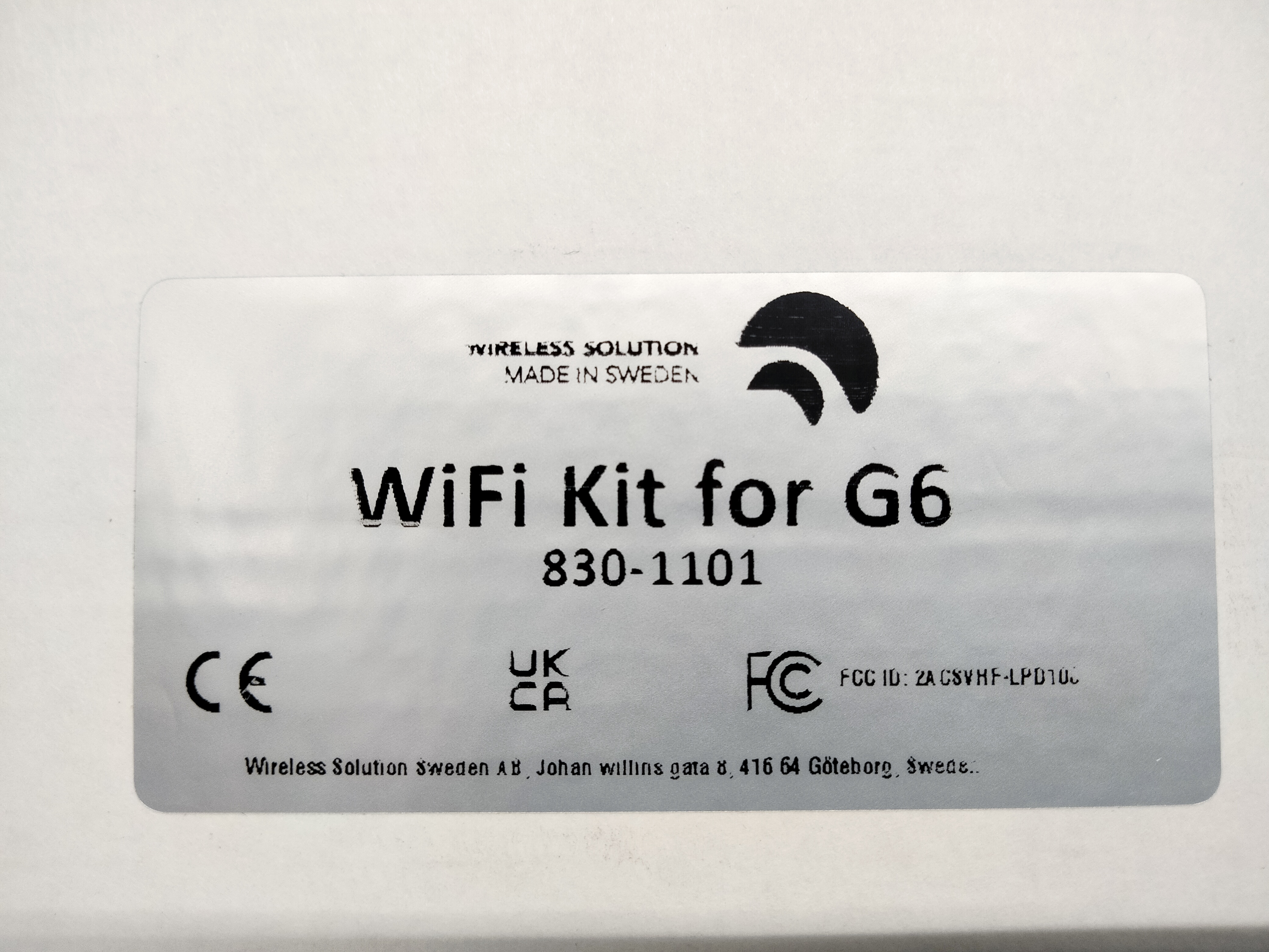 Wireless solution Wi-Fi upgrade for BlackBox G6 Transceivers 5 Ghz Wi-Fi Zugangspunkt und sACN/Art-Net
