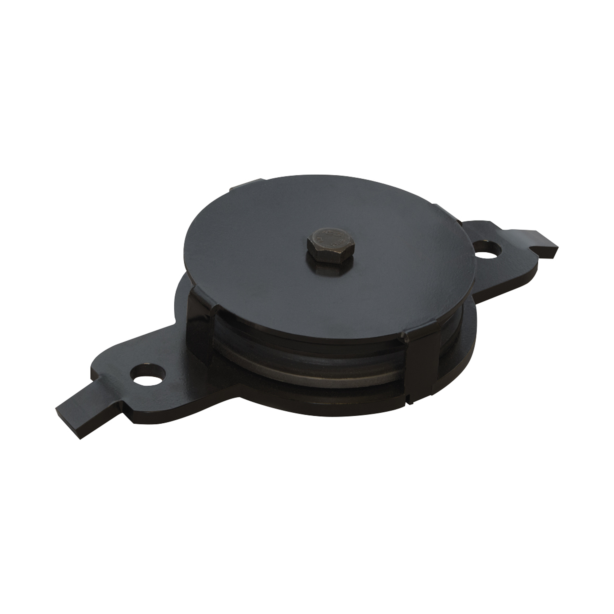 WENTEX Eurotrack - Return Pulley, Black 85 mm - black 85 mm - schwarz